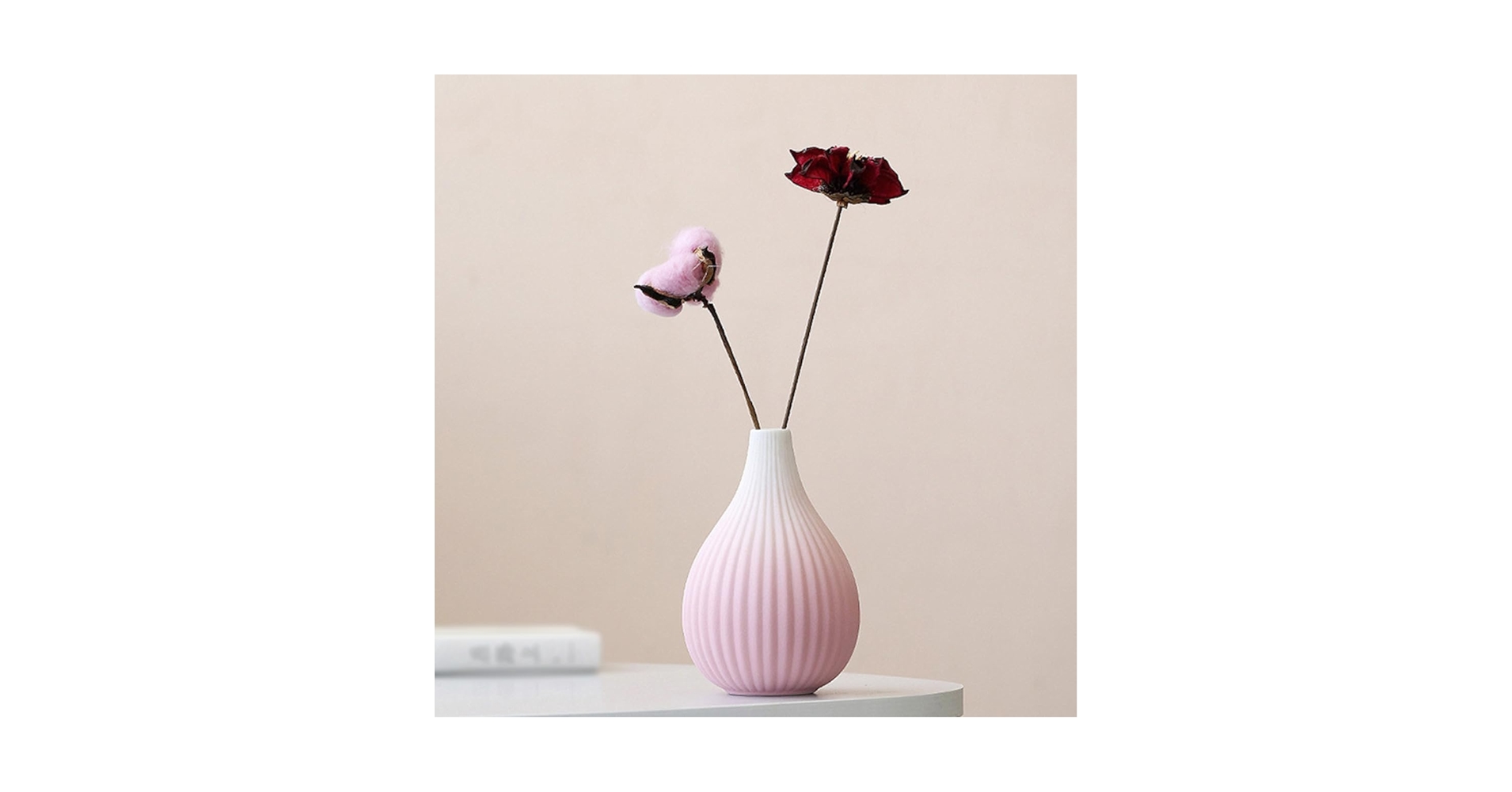 生花花器　自由花　アクリル ダイヤモンド型花瓶 ピンク 生花花器 自由花 アクリル ダイヤモンド型花瓶 ピンク